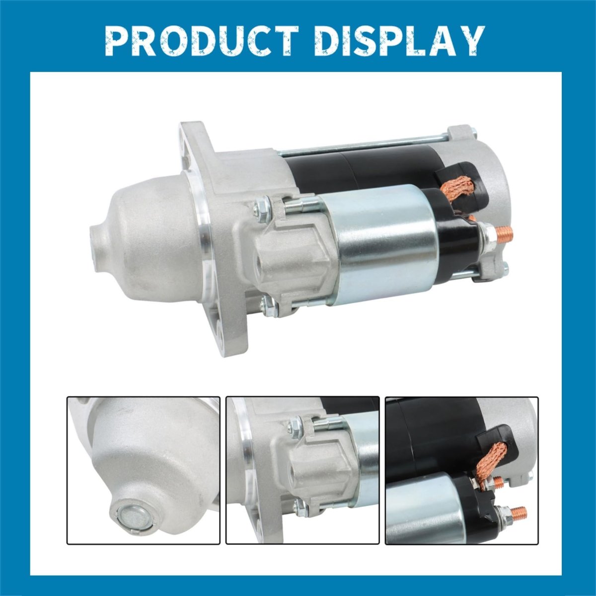 12v Starter Motor For Kubota D722 D782 Zd21 Zd18 Replacement 1g023-63010 1g023-63011 67980-31151 K3511-81410 228000-7480