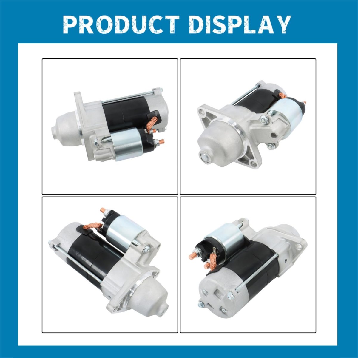 12v Starter Motor For Kubota D722 D782 Zd21 Zd18 Replacement 1g023-63010 1g023-63011 67980-31151 K3511-81410 228000-7480