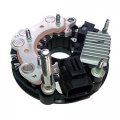 Maniacem Alternator Rectifier Regulator Brush Holder Brushes Combo Mounted On Plastic Baffle For Lr1100-736 Lr170-748 Lr170-750 