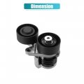 X Autohaux Belt Tensioner Assembly No 11287582946 For Bmw 128i Base 3 0l L6 Gas 2012-2013