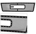 Zmautoparts Gmc Sierra 15 New Body Upper Rivet Stainless Mesh Grille Grill Logo Show
