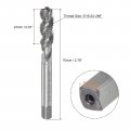 Uxcell Spiral Flute Taps 5 16-24 Unf 2b High Speed Steel Hss Uncoated Machine Thread Milling Threading Screw Tap 3 Flutes