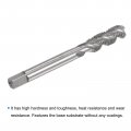 Uxcell Spiral Flute Taps 5 16-24 Unf 2b High Speed Steel Hss Uncoated Machine Thread Milling Threading Screw Tap 3 Flutes