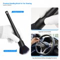 Ehdis Car Interior Detailing Kit Brush Set Car Duster Cleaning With 1200gsm Drying Microfiber Towel Scrubbing Sponge For