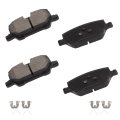 Rear Ceramic Brake Pads D2308 For Buick Encore Gx 2020 2024 And Chevrolet Trailblazer 2021 Disc Pad Set With Hardware 