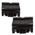 Rear Bumper Brackets Pair For 2011 2017 Jeep Compass Driver And Passenger Side Replacement Ch1142112 Ch1143112 68082969ab 