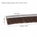 Uxcell Brush Weather Stripping Adhesive Felt Door Seal Strip Pile Weatherstrip Sweep For Window 590 6inch L X 0 9inch W 15000mm