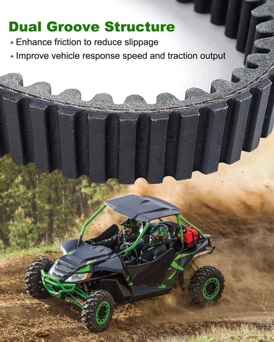 Drive Belt 0823-497 For Arctic Cat Wildcat Sport 2015-2018 Trail 2014-2020 Replace 28g3982 28c3982 28r3982 Xtx2272 1 9 32 In X
