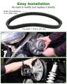 Drive Belt 0823-497 For Arctic Cat Wildcat Sport 2015-2018 Trail 2014-2020 Replace 28g3982 28c3982 28r3982 Xtx2272 1 9 32 In X