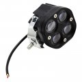 Anxingo 2pcs 40w 3inch Led Pod Lights Driving Fog Amber Bumper For Motorcycle Car Atv Pickup Truck Forklift
