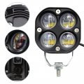 Anxingo 2pcs 40w 3inch Led Pod Lights Driving Fog Amber Bumper For Motorcycle Car Atv Pickup Truck Forklift
