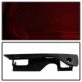Acanii For 1999-2004 Jeep Grand Cherokee Red Smoke Rear Tail Lights Brake Lamps Left Right