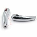Httmt Chrome 7 8 22mm Aluminum Handlebar Clamp Riser Lift Universal Compatible With Atv Dirt Bike