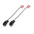 2pcs Car Speaker Connector Harness Wiring Adapter 72-6512 For Chrysler 300 2007-2016 