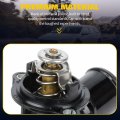 Ocpty Thermostat Housing Assembly Engine Coolant For Jeep Grand Cherokee 2014-2018 For Ram 1500 68253514aa