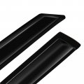Ocpty Window Visors Fits For 2005-2007 Honda Accord Tape-on Rain Guards Side Wind Deflectors 4 Pieces 2pcs Front Rear