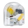 Nokya Nok7626 Pro Halogen Hyper Yellow H10 9145 45 Watt 2500k Light Bulb 