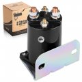 10l0l Golf Cart Starter Solenoid 48v 4 Terminal Heavy Duty 200a Continuous With L-shaped Bracket 600a Peak For Yamaha Ezgo Club 
