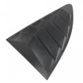 X Autohaux 1 Pair Car Rear Side Window Louvers Cover For Toyota 86 2013-2021 Matte Black