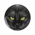 Cat Real Love Double Sided Stainless Steel Keychain With 3d Resin Design Round 1 25 In Pet Lover Gift For Keys Backpack And 