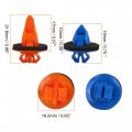 X Autohaux 30pcs Door Trim Panel Retainer Clips 75495-35010 75397-35010 For Toyota 4runner Tacoma Rav4 Fj Cruiser