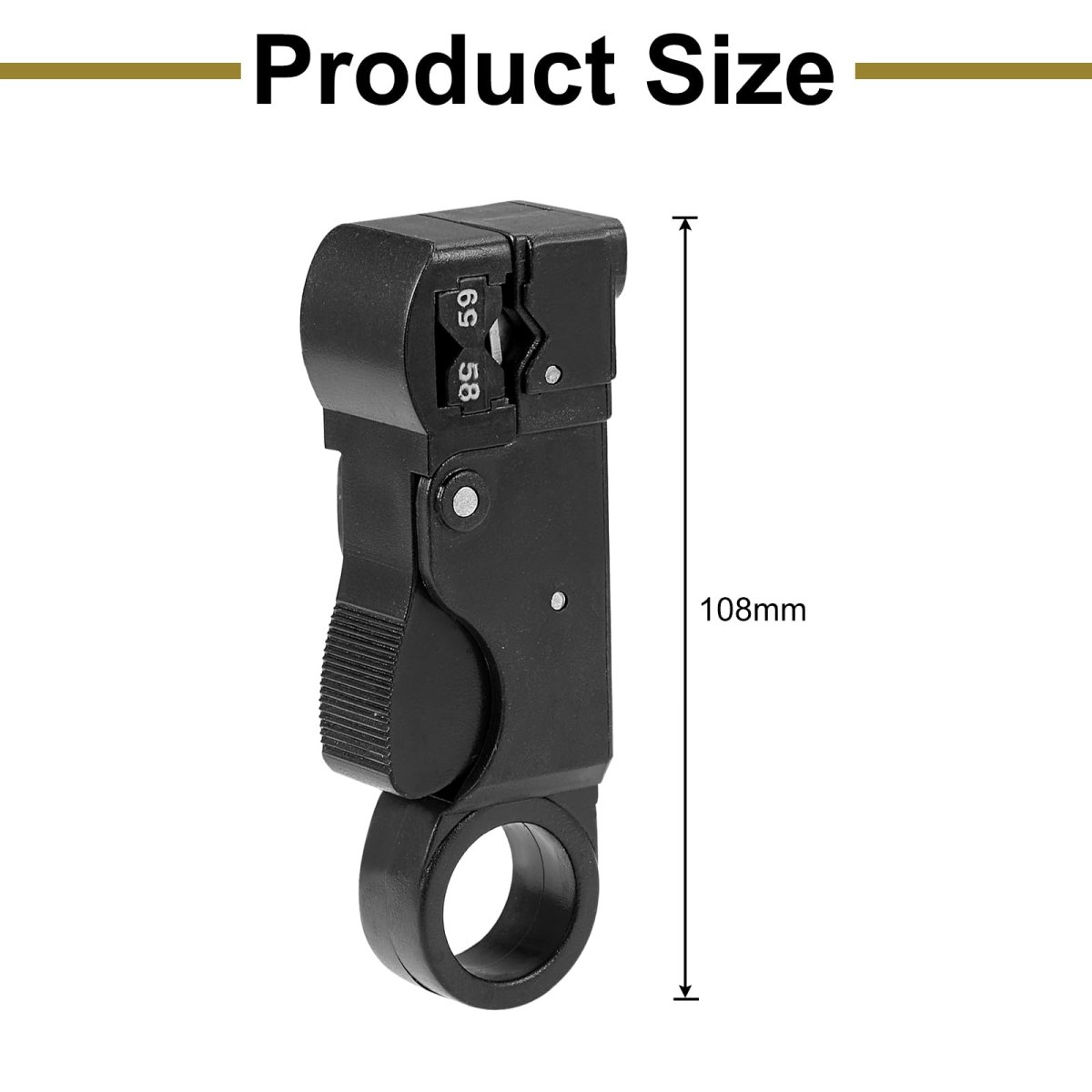 Rotary Coax Coaxial Cable Stripper Cutter Tool For Rg58 59 62 3c 4c Wire Network Sk-5 Cutters Plier Strippers Cutting Pliers