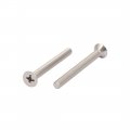 Uxcell M4x40mm 316 Stainless Steel Phillips Socket Flat Head Machine Screws 15pcs