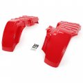 Kuafu Rear Fender 2pcs Compatible With 1985-1987 Honda Big Red 250 Atc250es Protection Guard Plastic