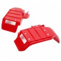 Kuafu Rear Fender 2pcs Compatible With 1985-1987 Honda Big Red 250 Atc250es Protection Guard Plastic