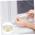 Ultechnovo 1pc Fiberglass Tape Model Fixed Glue Packing Reinforced Packaging Construction Grade Stripe Glass Fiber White Strap