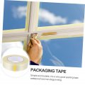 Ultechnovo 1pc Fiberglass Tape Model Fixed Glue Packing Reinforced Packaging Construction Grade Stripe Glass Fiber White Strap