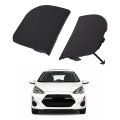 Front Bumper Tow Hook Eye Cap Cover Left Right Replacement For 2012-2015 Toyota Prius 