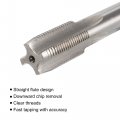 Uxcell Thread Millinging Tap M18 X 1 5 Metric Left Hand Machine Hss High Speed Steel 4 Straight Flutes Screw H2 Tapping