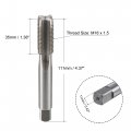Uxcell Thread Millinging Tap M18 X 1 5 Metric Left Hand Machine Hss High Speed Steel 4 Straight Flutes Screw H2 Tapping