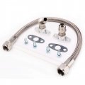 Kinugawa Turbo Oil Drain Return Line Kit Fit Kkk Blitz K26 K27 35cm 8an Teflon 