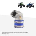 Goofit Intake Manifold Boot Replacement For Most Gy6 150cc Engine Moped Atv Go Kart Motorcycle Blue