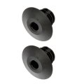 Molding Retainers For Gmc Envoy 2002 2009 Plastic Black Push Retainer Fastener 0 98 In Face Diameter 2 Pieces 15056810 