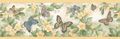 Brewster 137b38633 Kitchen Bath Bed Resource Iii Butterflies Wall Border 6 875-inch By 180-inch Yellow 