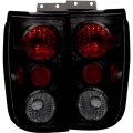 Tail Light Assembly For 1997-2002 Ford Expedition Halogen Rear Driver And Passenger Side Pair Red Plastic Lens Model Fr342u1rs2 