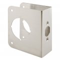 Defender Security U 9592 1-3 4 In X-1 2 Thick Stainless Steel Lock And Door Reinforcer 2-1 8 Single Bore 2-3 4 Backset Single 