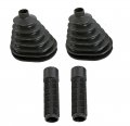 Jeenda 2pcs Rubber Steering Boots Grips Kit For Bobcat 751 753 763 773 863 864 873 883 963 S100 S130 S150 S160 S175 S185 S205