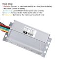Tdpro 48v 1800w Brushless Electric Motor And Controller Set For Go Kart Scooter E Bike Motorized Bicycle Atv Moped Mini Bikes
