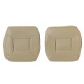 Synthetic Leather Seat Cover For 1992-1996 Ford Bronco Med Mocha Tan Driver Bottom Side Passenger 