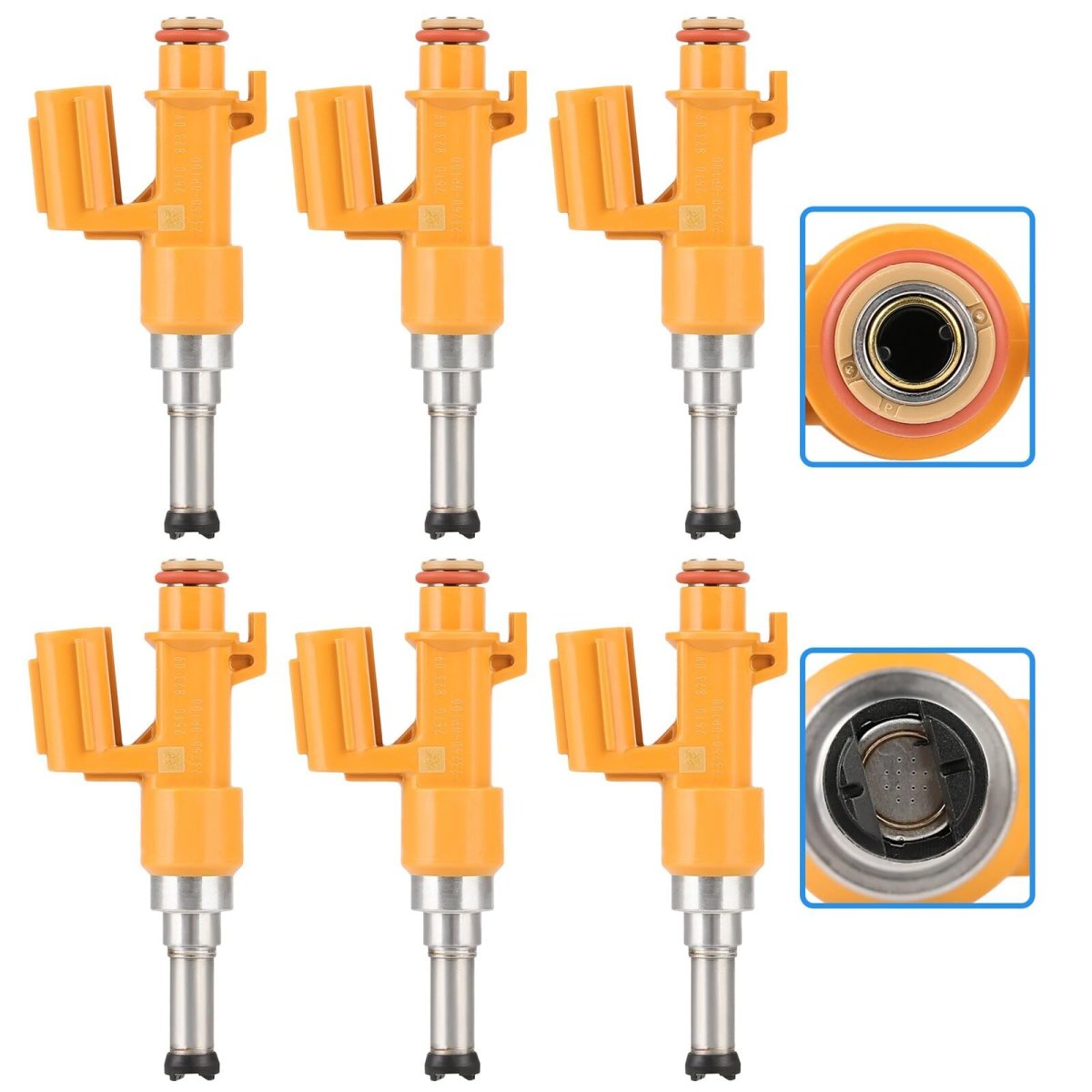 Fuel Injectors Set Fit For 2016-2022 Lexus For Toyota Fj1405 6pcs