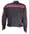 Armored Motorcycle Jacket Black And Red With Skuls Size 2xl Xx-large 52-54 
