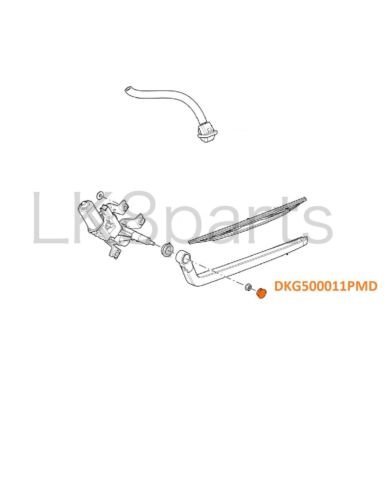 Lr3 Lr4 Range Rover Sport Front Or Rear Wiper Arm Nut Cap Cover New
