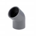 Pvc Pipe Fitting 45 Degree Elbow Gray 40mm Socket 