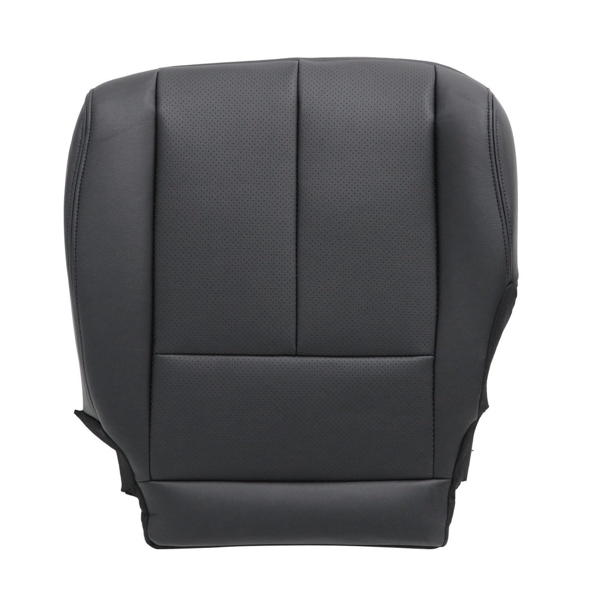 Driver Bottom Seat Cover For Nissan Murano 2015 2023 Perforated Leather Waterproof Non Slip Auto Interior Accessories Black