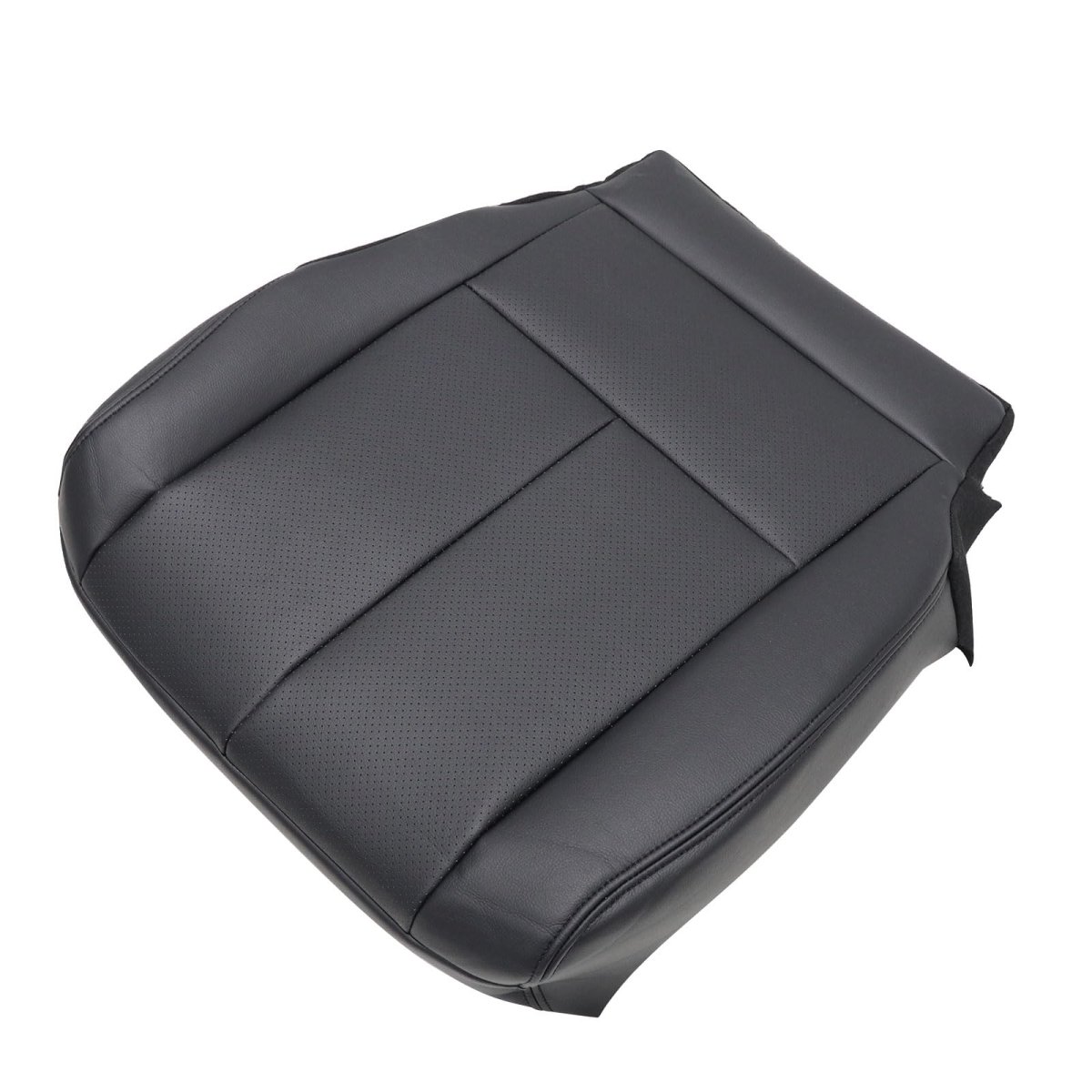 Driver Bottom Seat Cover For Nissan Murano 2015 2023 Perforated Leather Waterproof Non Slip Auto Interior Accessories Black