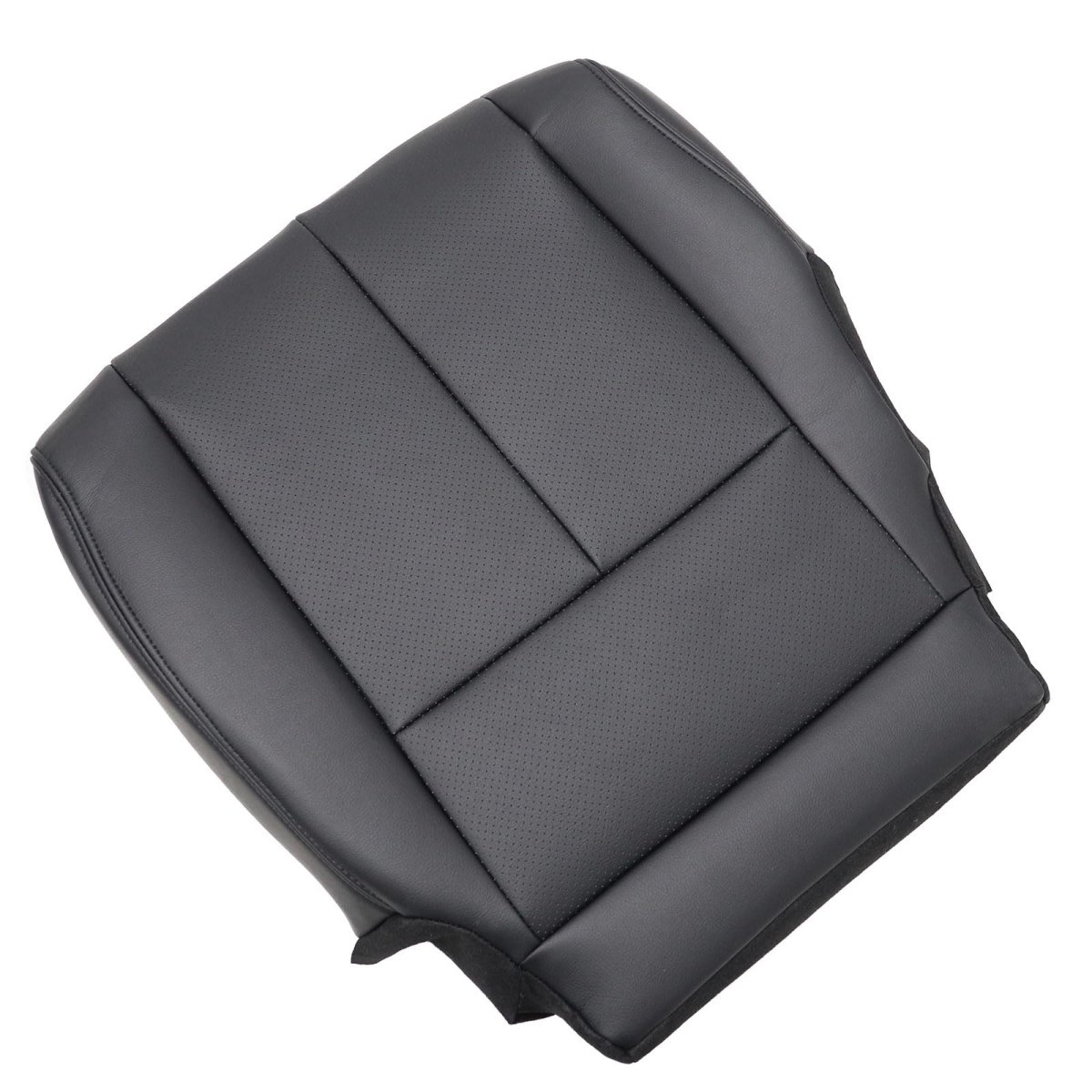 Driver Bottom Seat Cover For Nissan Murano 2015 2023 Perforated Leather Waterproof Non Slip Auto Interior Accessories Black
